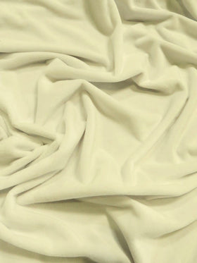 Ivory Minky Solid Baby Soft Fabric
