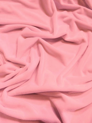 Pink Minky Solid Baby Soft Fabric