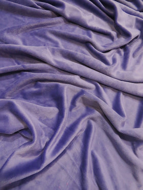 Purple Minky Solid Baby Soft Fabric