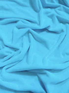 Turquoise Minky Solid Baby Soft Fabric