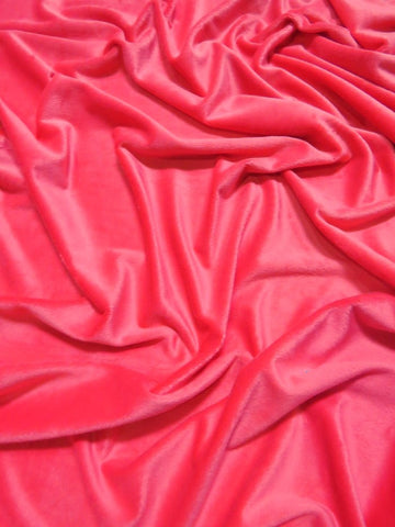 Watermelon Minky Solid Baby Soft Fabric