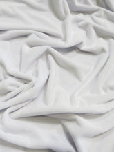 White Minky Solid Baby Soft Fabric
