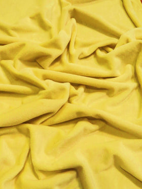 Yellow Minky Solid Baby Soft Fabric (Second Quality Goods)