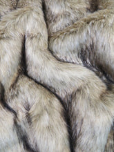 Snow Coyote Faux Fur - 1.75 Inch Pile Length - 74" Width Limited Faux Fur