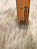 Snow Coyote Faux Fur - 1.75 Inch Pile Length - 74" Width Limited Faux Fur