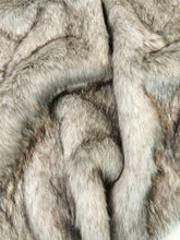 Silver Husky Faux Fur - 1.5 Inch Pile Limited Faux Fur