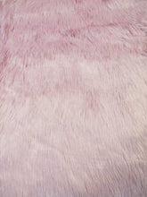 Solid Shag Dusty Pink Faux Fur - 1.75 Inch Pile - 78" Width -Limited Faux Fur