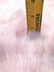 Solid Shag Dusty Pink Faux Fur - 1.75 Inch Pile - 78" Width -Limited Faux Fur