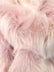 Solid Shag Dusty Pink Faux Fur - 1.75 Inch Pile - 78" Width -Limited Faux Fur