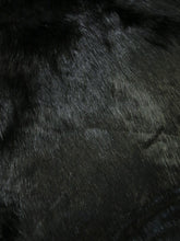 Solid Soft Black Faux Fur - 1.25 Inch Pile Limited Faux Fur