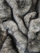 Dark Winter Wolf Faux Fur - 1 Inch Pile Limited Faux Fur