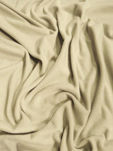 Fleece Fabric Solid / Ivory / 30 Yard Roll