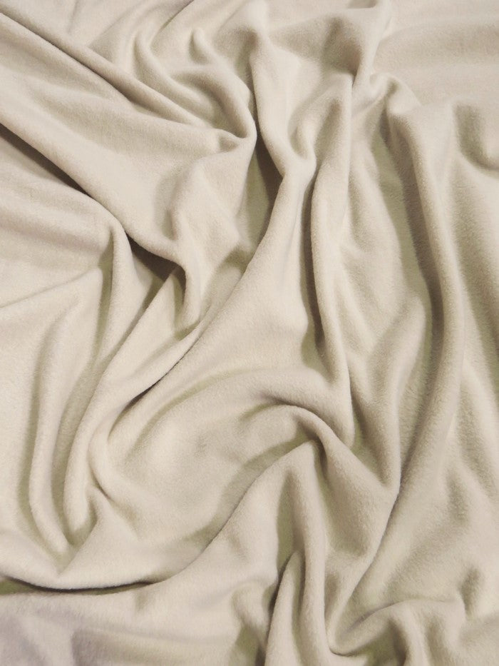 Solid Fleece Fabric / Oatmeal