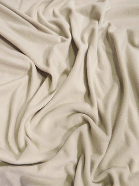 Solid Fleece Fabric / Oatmeal