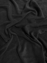 Fleece Fabric Solid / Black / 65 Yard Roll