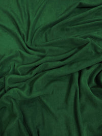 Solid Fleece Fabric / Hunter Green