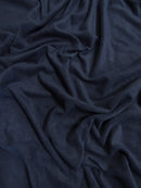 Fleece Fabric Solid / Navy / 65 Yard Roll-1