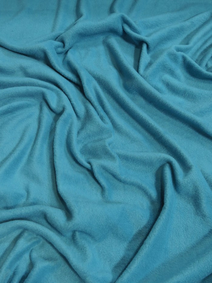 Solid Fleece Fabric / Turquoise