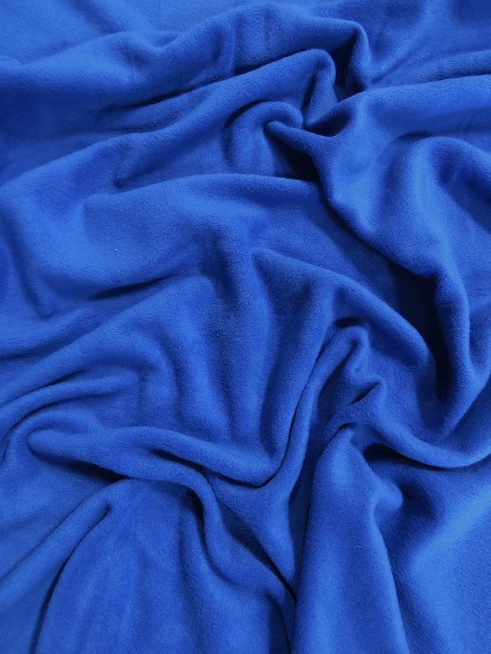 Solid Fleece Fabric / Royal Blue