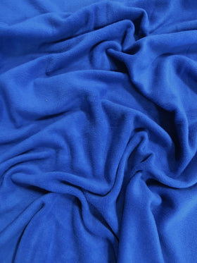 Solid Fleece Fabric / Royal Blue