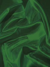 Solid Polyester Taffeta 58"/60" Fabric / Green / Sold By The Yard