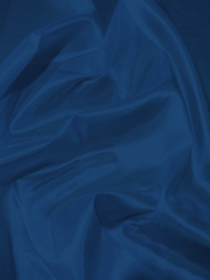 Solid Polyester Taffeta 58"/60" Fabric / Navy Blue / Sold By The Yard