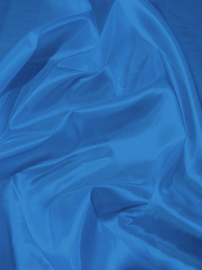 Solid Polyester Taffeta 58"/60" Fabric / Cobalt / Sold By The Yard