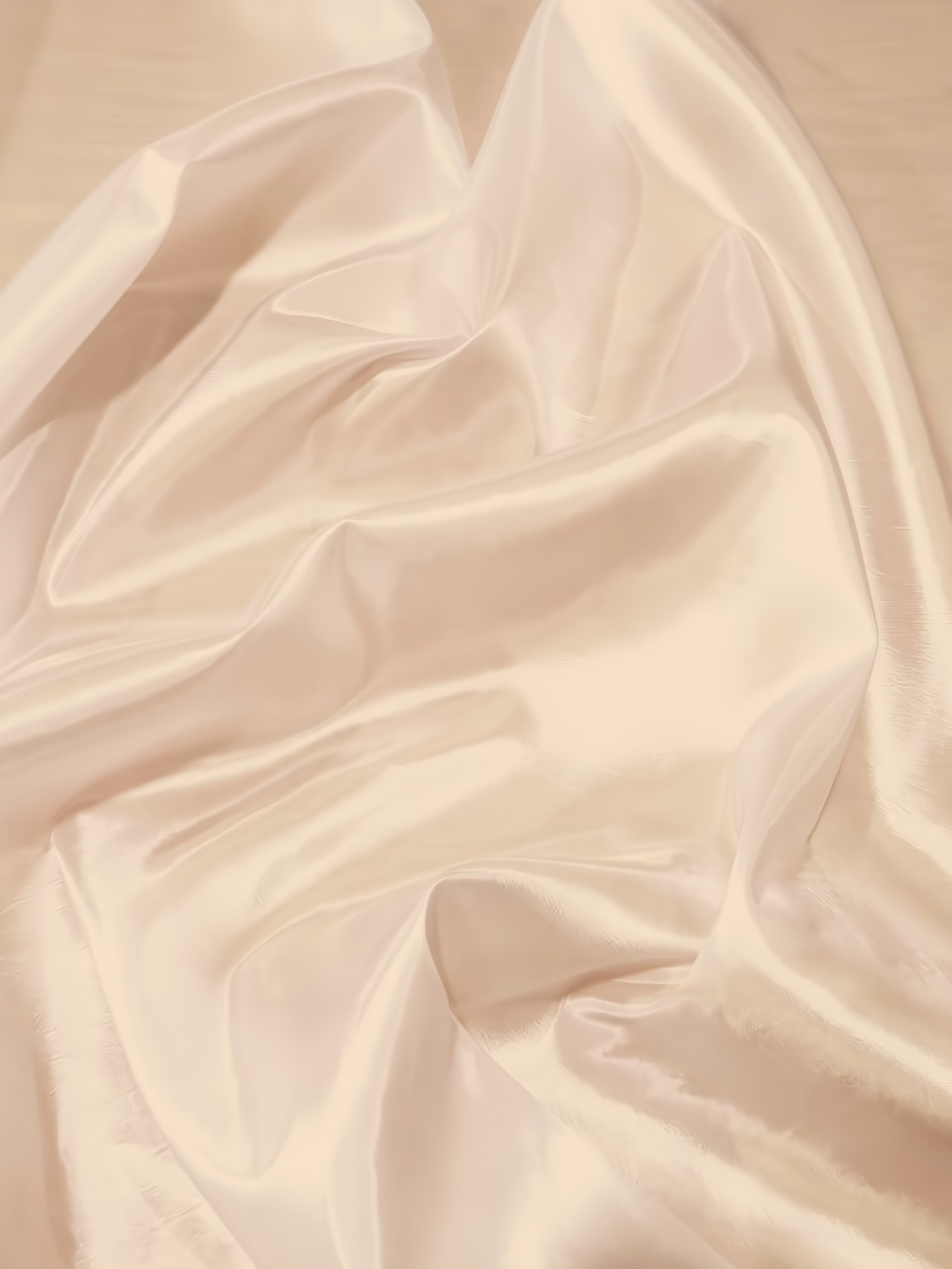 Solid Polyester Taffeta 58"/60" Fabric / Blush / Sold By The Yard