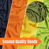 Second Quality Goods Solid Fleece Fabric / Sold by the Yard