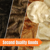 Second Quality Goods Solid Gorilla Animal Long Pile Faux Fur Fabric / Sold By The Yard