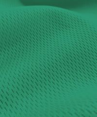 Heavy Sports Mesh Activewear Jersey Fabric / Teal / Sold By The Yard