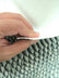 Shiny 3D Serpent Snake Embossed Vinyl Fabric / Natural Ivory / By The Roll - 30 Yards