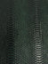 Shiny 3D Serpent Snake Embossed Vinyl Fabric / Samurai Green / By The Roll - 30 Yards