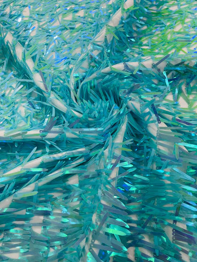 Sword Sequin Mesh Fabric (By The Yard)