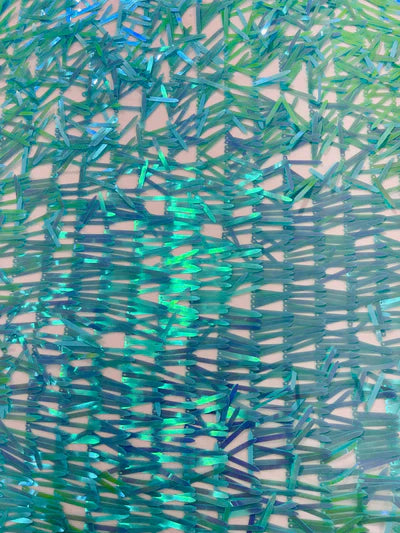 Sword Sequin Mesh Fabric (By The Yard)
