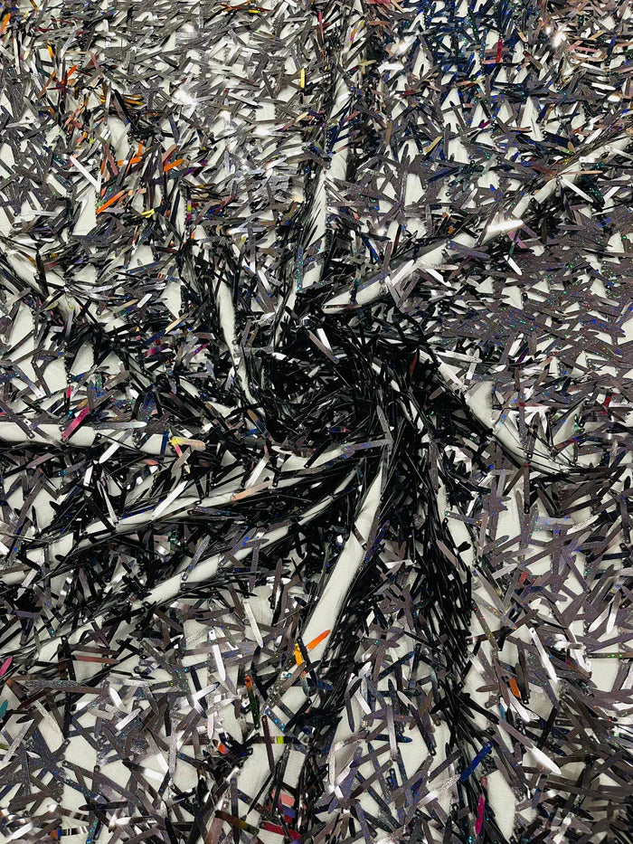 Sword Sequin Mesh Fabric (By The Yard)