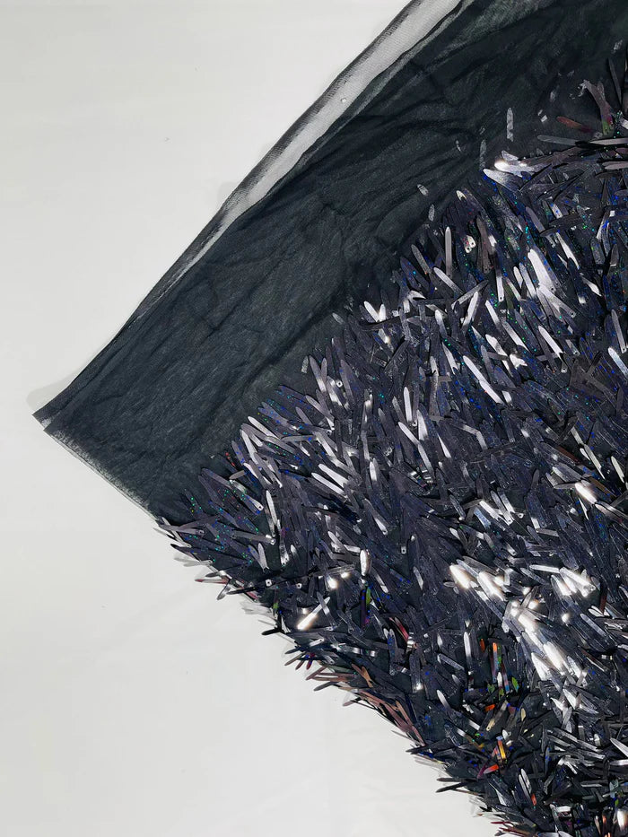 Sword Sequin Mesh Fabric (By The Yard)