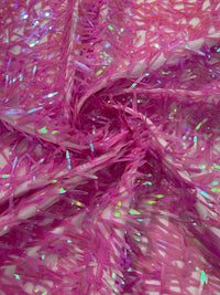 Sword Sequin Mesh Fabric (By The Yard)