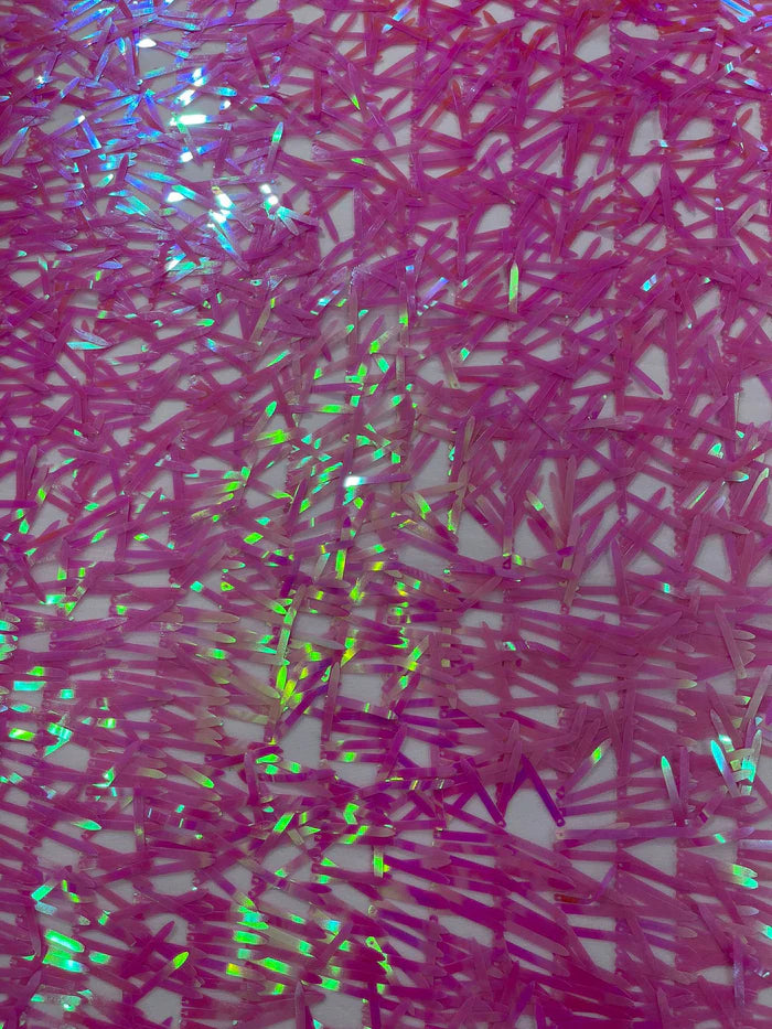 Sword Sequin Mesh Fabric (By The Yard)