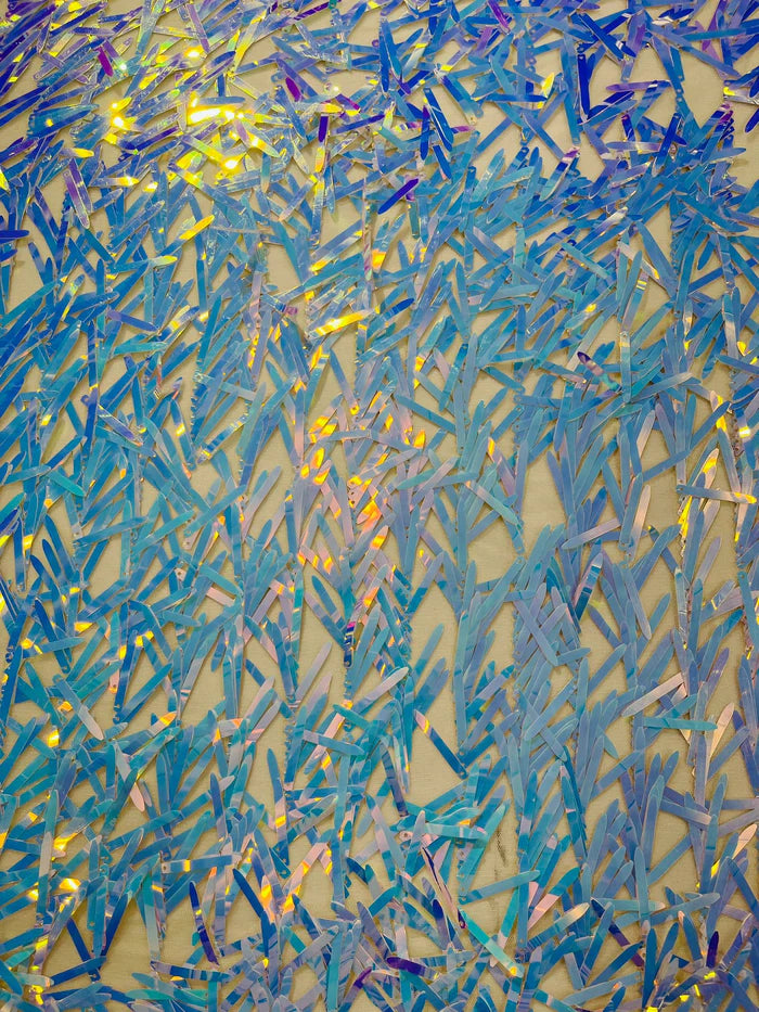 Sword Sequin Mesh Fabric (By The Yard)