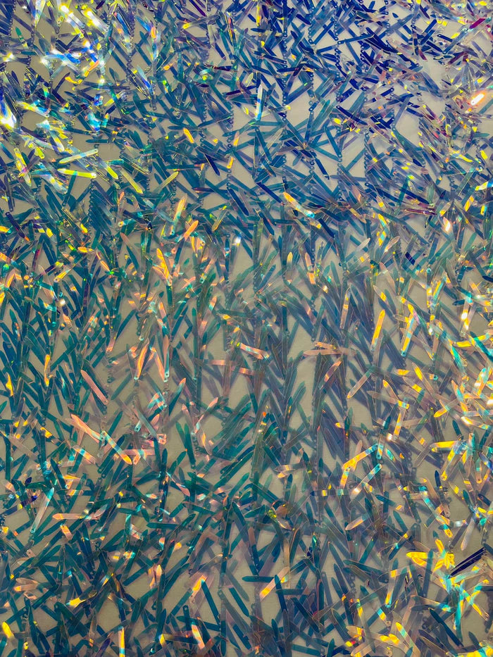 Sword Sequin Mesh Fabric (By The Yard)