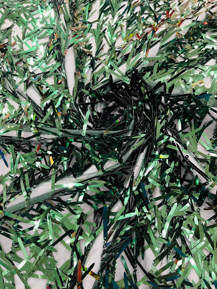 Sword Sequin Mesh Fabric (By The Yard)
