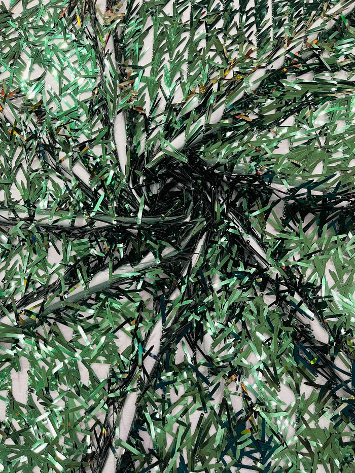 Sword Sequin Mesh Fabric (By The Yard)