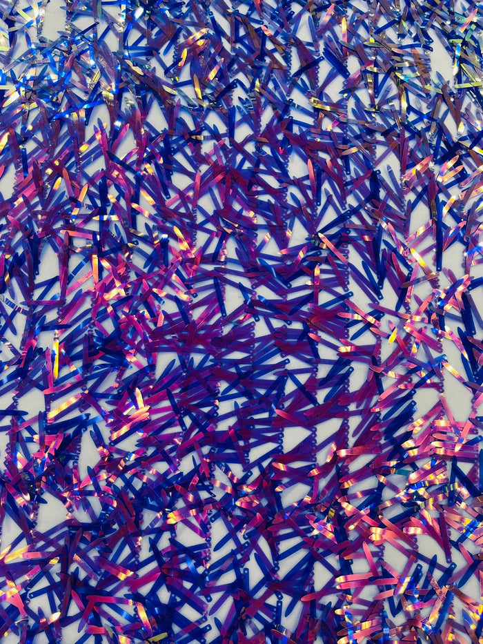 Sword Sequin Mesh Fabric (By The Yard)