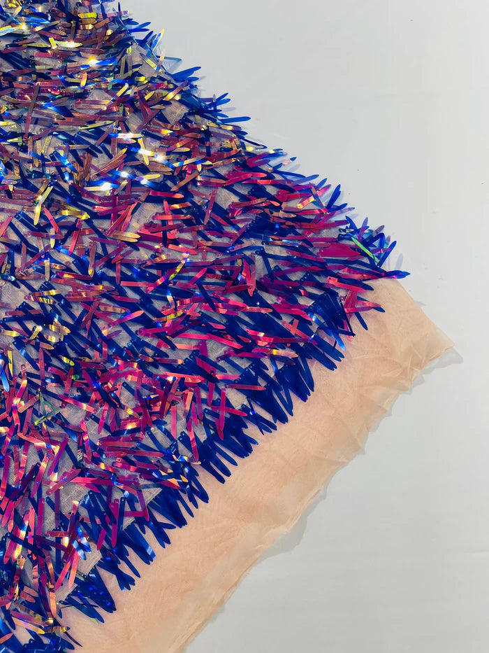 Sword Sequin Mesh Fabric (By The Yard)