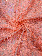 Sword Sequin Mesh Fabric (By The Yard)