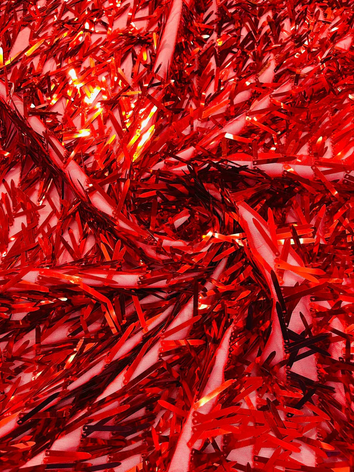 Sword Sequin Mesh Fabric (By The Yard)