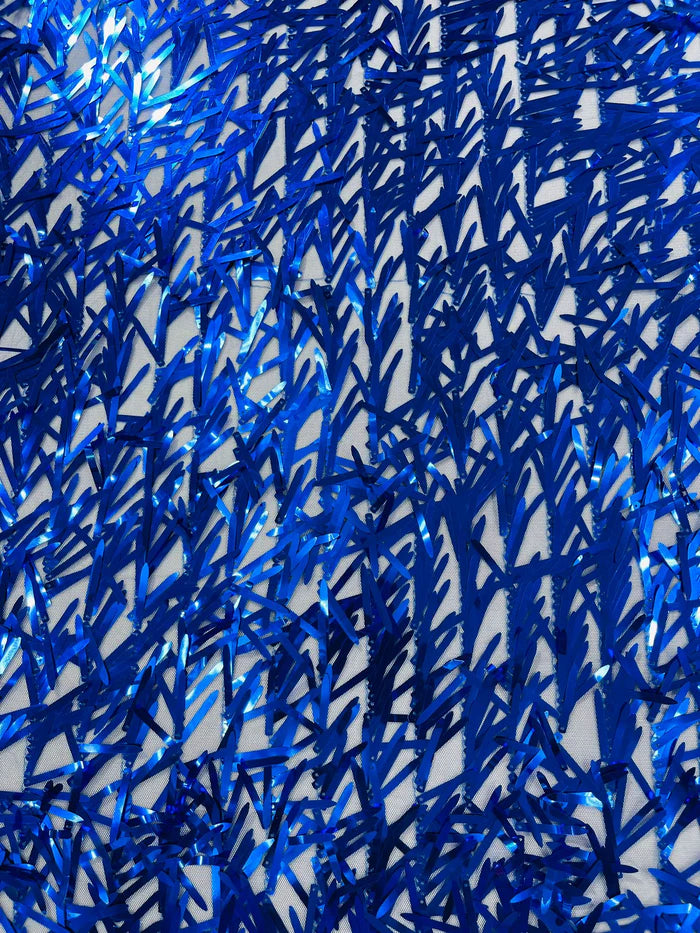 Sword Sequin Mesh Fabric (By The Yard)