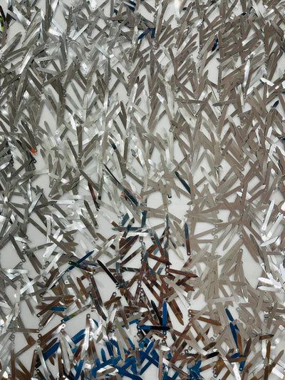 Sword Sequin Mesh Fabric (By The Yard)
