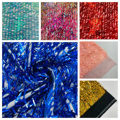 Sword Sequin Mesh Fabric (By The Yard)